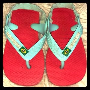 Toddler girl walker havainas